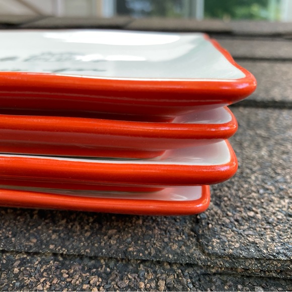 Indigo dishes. Cozy Cabin. Set of 4. NWT! - Picture 5 of 5